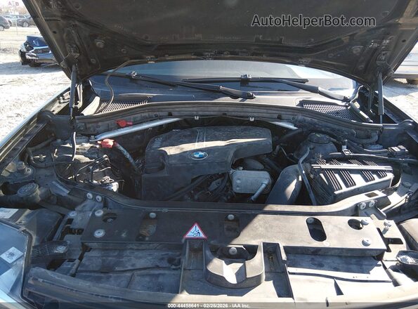 5UXWX9C59G0D88035 2016 BMW X3 Черный Вид сзади