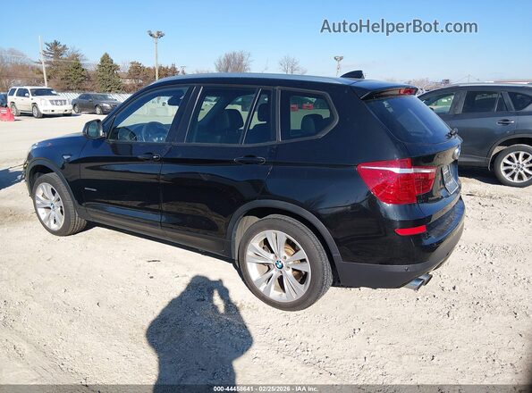 5UXWX9C59G0D88035 2016 BMW X3 Черный Задняя левая четверть