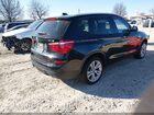 2016 Bmw X3 Xdrive28i Черный vin: 5UXWX9C59G0D88035
