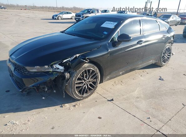 5XXG44J87RG243363 2024 KIA K5 Черный Передняя левая четверть