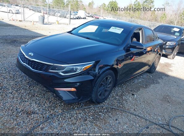 5XXGT4L36KG338975 2019 KIA OPTIMA Черный Передняя левая четверть