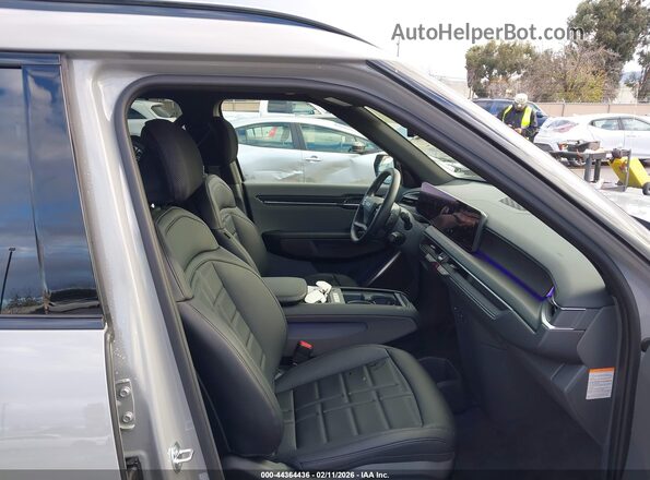 5XYADFS54TG013885 2026 KIA EV9 Gray Vista interior delantera