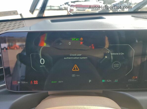 5XYAEFS53TG007881 2026 KIA EV9 Белый Вид щитка приборов