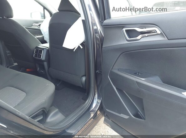 5XYK2CDF2TG338579 2026 KIA SPORTAGE Black Vista de la etiqueta del VIN