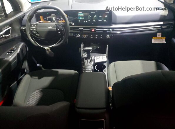 5XYK2CDF4TG364472 2026 KIA SPORTAGE Black Dashboard view