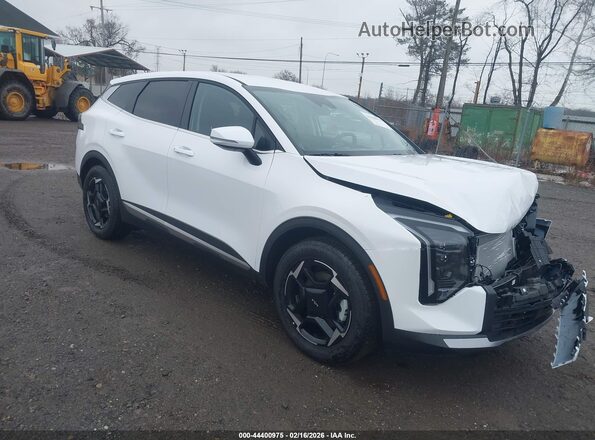 5XYK33DF0TG384229 2026 KIA SPORTAGE White Передня права чверть