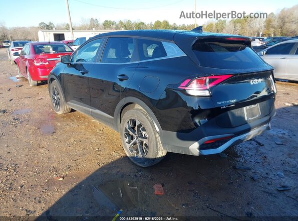 5XYK33DF1RG158452 2024 KIA SPORTAGE Черный Задняя левая четверть