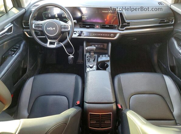 5XYK3CDF8RG144645 2024 KIA SPORTAGE Silver Вид панелі приладів
