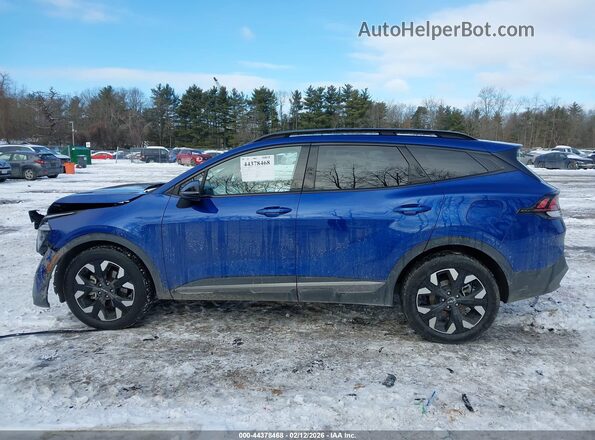 5XYK6CDF3RG156077 2024 KIA SPORTAGE Blue Widok wnętrza 360 stopni