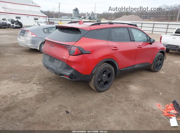 5XYK6CDF8TG380193 2026 KIA SPORTAGE Red Trasero derecho