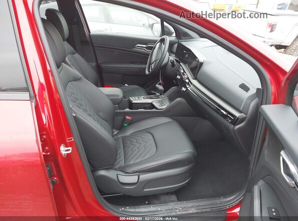 5XYK6CDF8TG380193 2026 KIA SPORTAGE Red Vista interior delantera