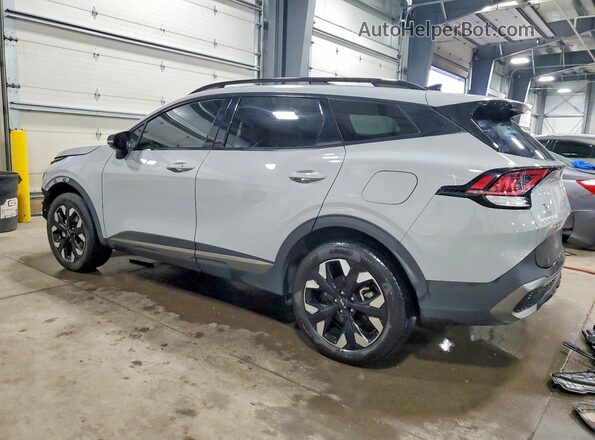 5XYK6CDFXRG173880 2024 KIA SPORTAGE Серый Задняя левая четверть