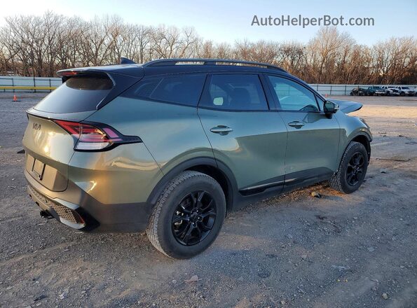 5XYK7CDF0SG234253 2025 KIA SPORTAGE Зеленый Задняя правая четверть