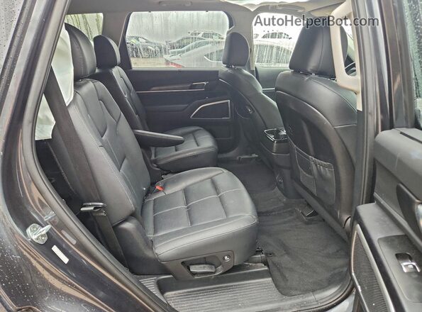 5XYP34HC9MG114302 2021 KIA TELLURIDE Серый Вид задних сидений