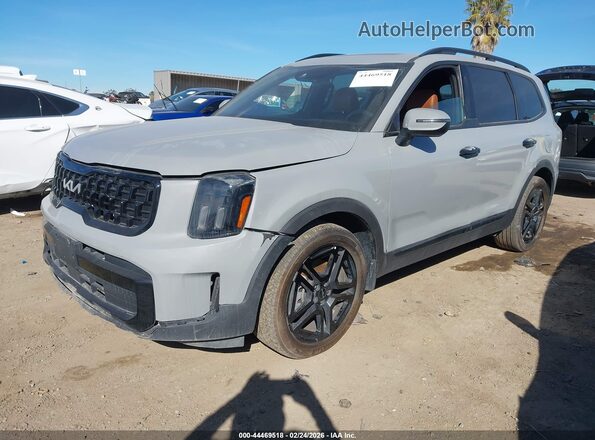 5XYP3DGC0RG518680 2024 KIA TELLURIDE Gray Przód lewy
