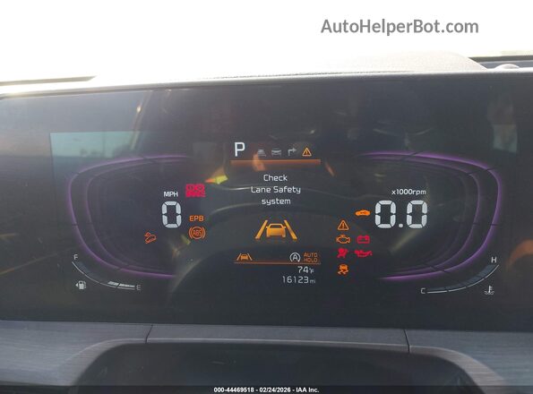 5XYP3DGC0RG518680 2024 KIA TELLURIDE Gray Widok tylnych siedzeń