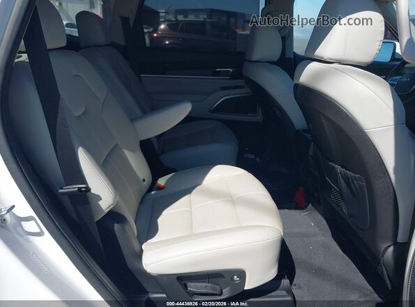 5XYP54GC0PG355293 2023 KIA TELLURIDE White Widok naklejki z numerem VIN