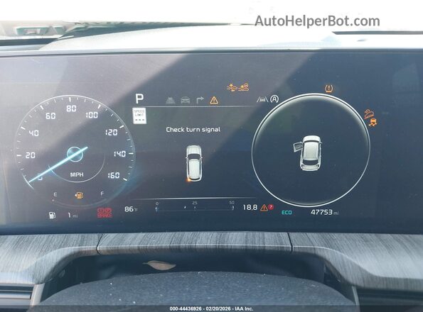 5XYP54GC0PG355293 2023 KIA TELLURIDE White Widok tylnych siedzeń