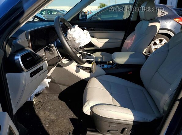 5XYP54GC4RG544502 2024 KIA TELLURIDE Синий Вид салона спереди