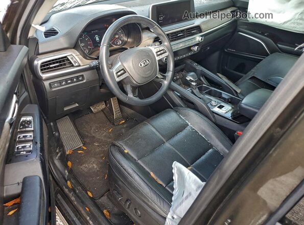 5XYP54HC7LG012084 2020 KIA TELLURIDE Green Առջևի վահանակի տեսք
