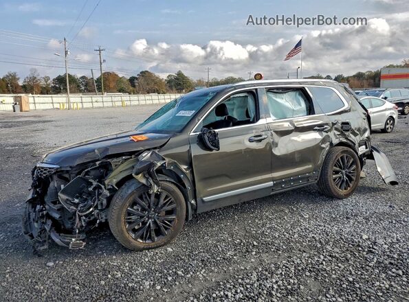 5XYP54HC7LG012084 2020 KIA TELLURIDE Green Առջևի ձախ երեք քառորդ տեսարան