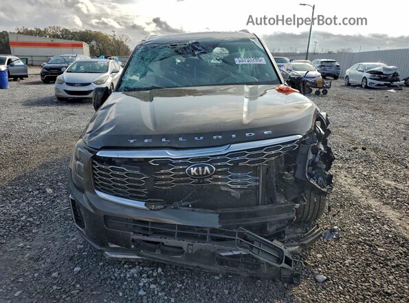 5XYP54HC7LG012084 2020 KIA TELLURIDE Green Դիմացի տեսք