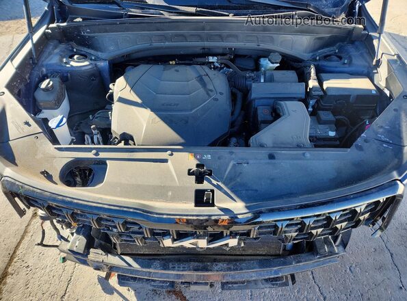 5XYP5DGC1RG421983 2024 KIA TELLURIDE Blue Widok komory silnika
