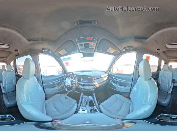 5XYP5DGC2PG338897 2023 KIA TELLURIDE Черный Панорамный вид салона 360°