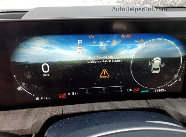 5XYP5DGC6PG361311 2023 KIA TELLURIDE Белый Вид щитка приборов