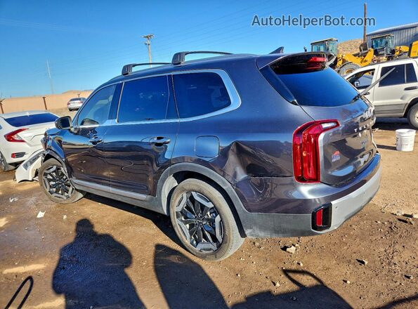 5XYP64GC1RG526309 2024 KIA TELLURIDE Черный Задняя левая четверть
