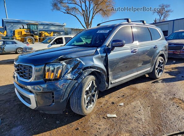 5XYP64GC1RG526309 2024 KIA TELLURIDE Черный Передняя левая четверть