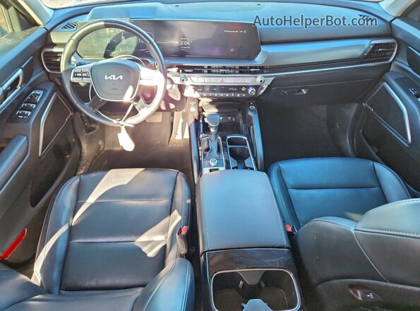 5XYP64GC1RG526309 2024 KIA TELLURIDE Черный Вид панели приборов