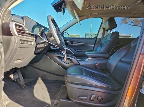5XYP64GC1RG526309 2024 KIA TELLURIDE Черный Вид салона спереди