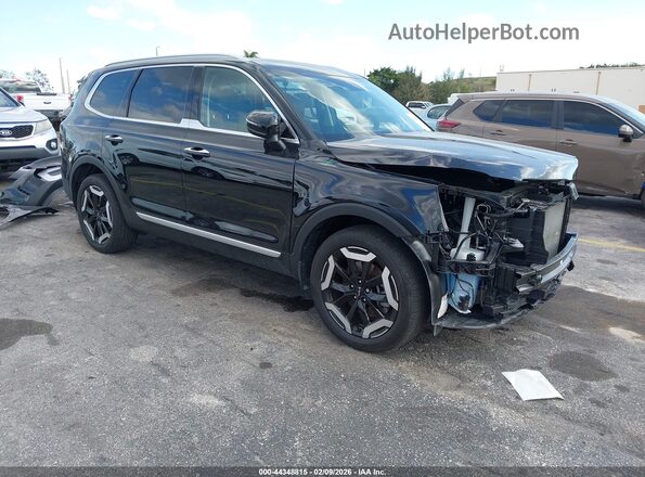 5XYP64GC5SG628430 2025 KIA TELLURIDE Черный Передняя правая четверть