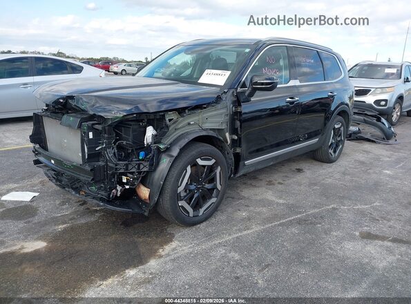 5XYP64GC5SG628430 2025 KIA TELLURIDE Черный Передняя левая четверть