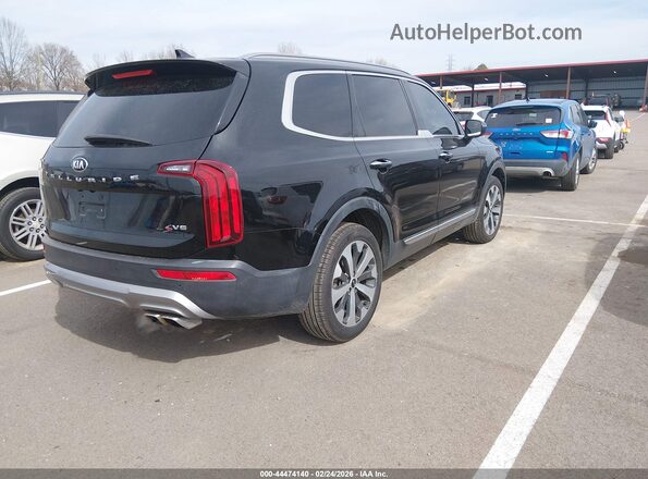 5XYP64HC8MG101015 2021 KIA TELLURIDE Black Tył prawy