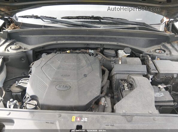 5XYP64HC8MG101015 2021 KIA TELLURIDE Black Widok z tyłu