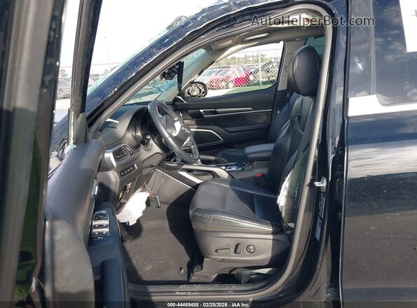 5XYP64HC9NG240281 2022 KIA TELLURIDE Черный Вид салона спереди