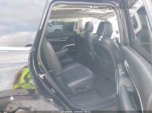 5XYP64HC9NG240281 2022 KIA TELLURIDE Черный Вид задней части салона