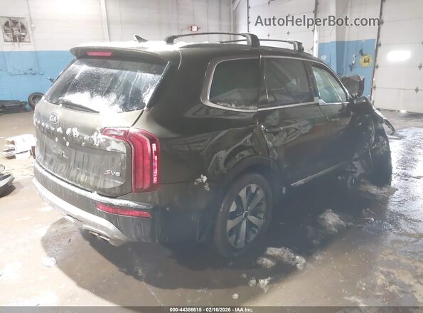 5XYP6DHC3LG095798 2020 KIA TELLURIDE Коричневый Задняя правая четверть