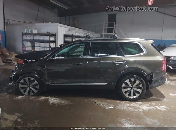 5XYP6DHC3LG095798 2020 KIA TELLURIDE Коричневый Панорамный вид салона 360°