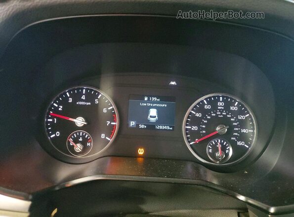 5XYP6DHC8NG210818 2022 KIA TELLURIDE White ხელსაწყოთა პანელის ხედი