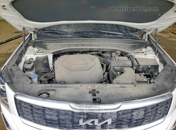 5XYP6DHC8NG210818 2022 KIA TELLURIDE White ძრავის განყოფილების ხედი