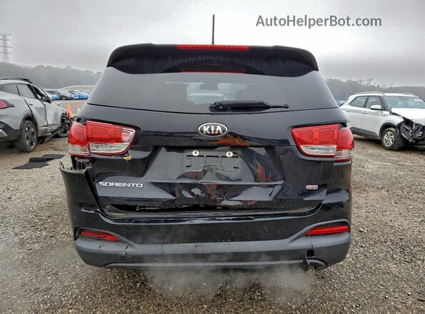 5XYPG4A34HG194435 2017 KIA SORENTO Черный Вид сзади