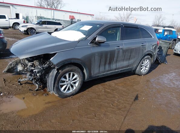 5XYPG4A36GG185394 2016 KIA SORENTO Серый Передняя левая четверть