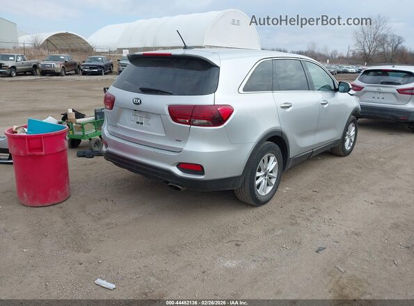 5XYPG4A37LG708237 2020 KIA SORENTO Серебряный Задняя правая четверть