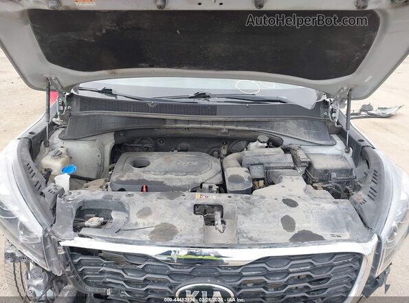 5XYPG4A37LG708237 2020 KIA SORENTO Серебряный Вид сзади