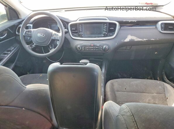5XYPG4A3XKG534775 2019 KIA SORENTO Black Widok deski rozdzielczej