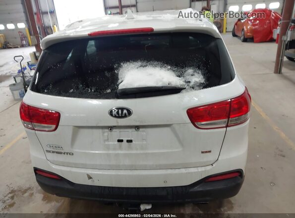 5XYPGDA33HG296177 2017 KIA SORENTO White 