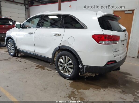 5XYPGDA33HG296177 2017 KIA SORENTO White უკანა მარცხენა